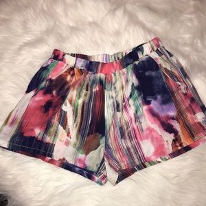 Multi color dressy shorts